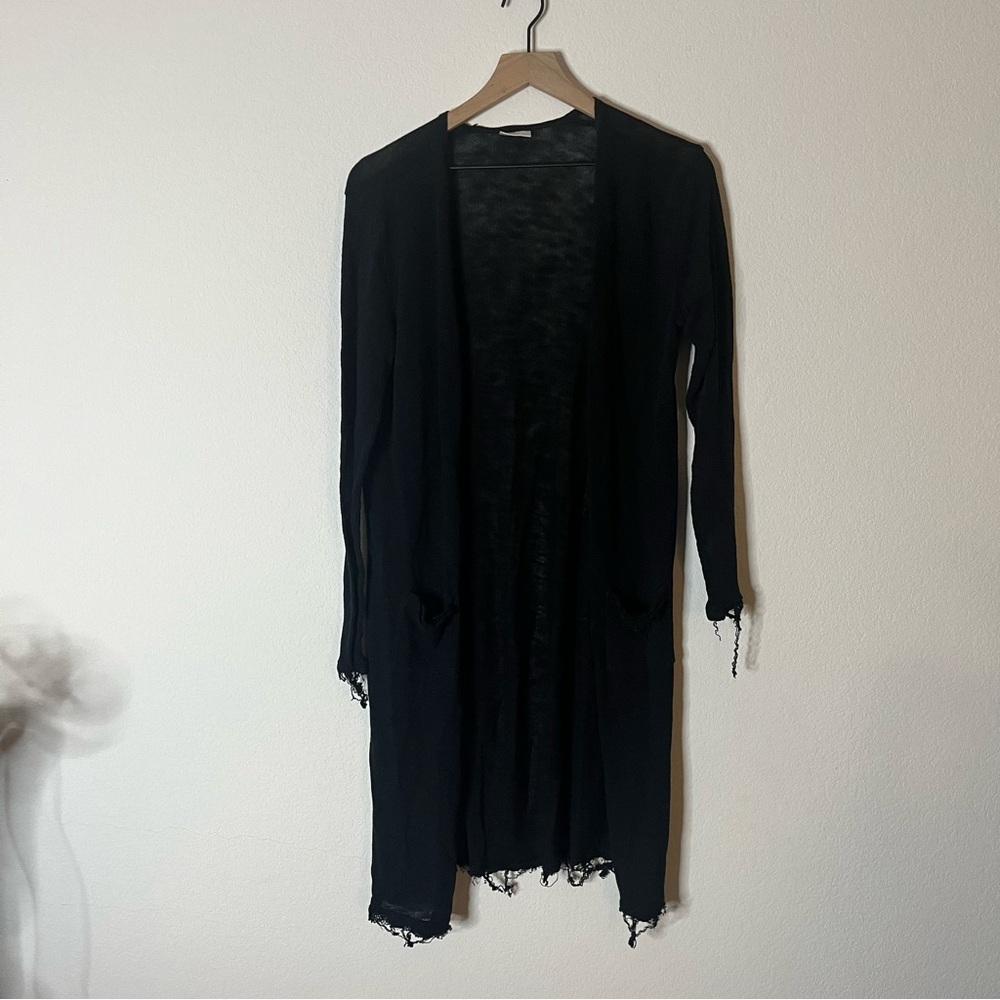 Abound Black Women's Duster Cardigan